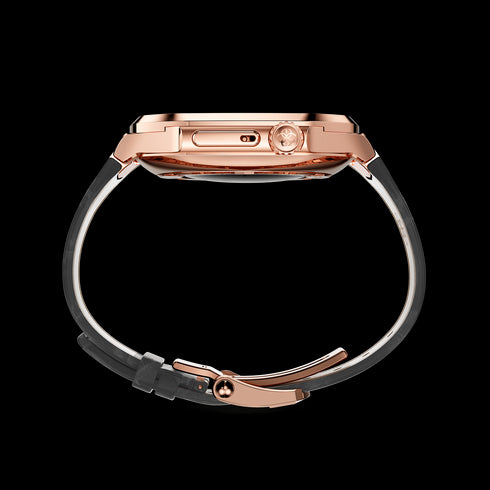 Apple Watch Case - ROL45 - Rose Gold / Black